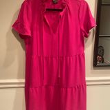 DKNY Hot Pink Dress Photo 0