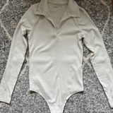 Abercrombie & Fitch Collared Bodysuit Photo 0