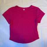 Old Navy  active ribbed crop tee size medium Photo 0