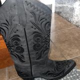 Corral Black Cowboy Boots Photo 0