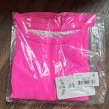 Year Of Ours  Margot Cropped Tank Malibu Pink Photo 0