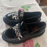 Vince Camuto Black Platform Loafers Photo 0