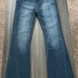 Mixit Jeans size 2 boot cut angled hem Photo 0