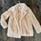 Altar'd State  Brown Fuzzy Jacket Teddy Photo 0