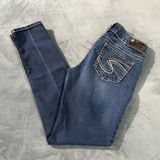 Silver Jeans 🌼 Silver Suki Mid Skinny Jeans, Size 26x29 Photo 0