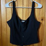 Abercrombie & Fitch NWOT Abercrombie Button Up Tank Top Photo 0
