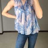 LC Lauren Conrad Lauren Conrad: Floral Sheer Tank top Photo 0
