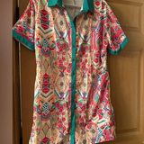 Farm Rio Vintage inspired like  shirt dress Photo 0