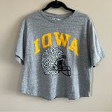 Pressbox  Gray Iowa Hawkeyes Football Shirt Medium Photo 0