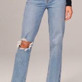 Abercrombie & Fitch AF Straight Leg Jeans Photo 0