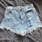 PacSun Denim Ripped Shorts Photo 0