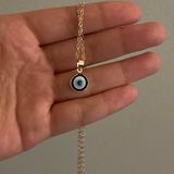 Blue Evil Eye Necklace Photo 0