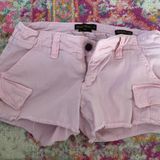 Genetic Denim  Pink Mini Shorts Photo 0