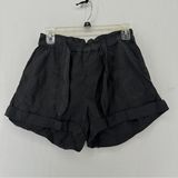 Aerie Tie Waist Shorts Ruffle Woman’s Size M Gray Photo 0