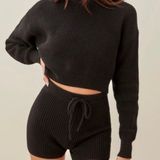 Reformation Organic Cotton Knit Shorts Photo 0