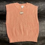 Apricot Lane Womens NWT medium Apricot sweater vest Photo 0