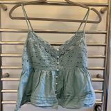 American Eagle lace peplum tank 🐚 Photo 0