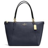 Coach Signature Ava Tote, Midnight Blue Large Caryall Photo 0
