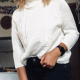 Ny Collection White Turtle Neck Photo 0