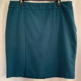 Apt. 9  Teal Pencil Skirt Size 16 Photo 0