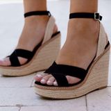 Soda Jute Wrapped Wedge Platform  Photo 0