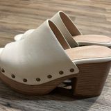 Altar'd State Altar’d State Cream Wedges Photo 0