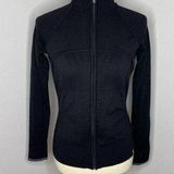 Smartwool Womens  Black Full Zip Merino Wool Sweater XS Photo 0