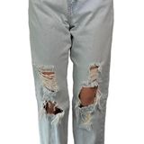 Nasty Gal Distressed Mom Jeans Photo 0