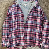 L.L.Bean  Fleece Lined Button Flannel Photo 0