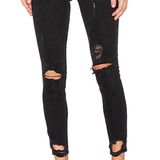 Lovers + Friends Ricky Skinny Jean - Dark grey distressed jeans Photo 0