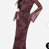 Boohoo Open Back Maxi Bodycon Dress Photo 0