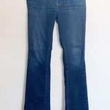 Anthropologie Pilcro And The Letterpress Boot Cut Dark Jeans Photo 0