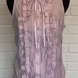 Isabella Rodriguez Lilac Blouse LARGE Photo 0