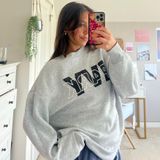 Ivy Park Grey Logo Crewneck Photo 0