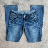 Vanilla Star Jeans Vanilla Star Y2K Low Rise Bootcut Jeans Photo 0