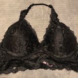 Black Lace Bralette Size L Photo 0