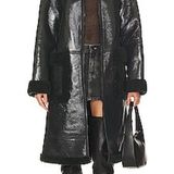 Nasty Gal Women's Black Faux Fur Coat Photo 0