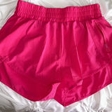 Blooming Jelly Hot Pink Athletic Shorts Photo 0