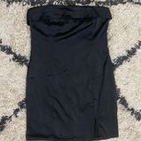 Hello Molly Black Strapless Mini Dress Photo 0