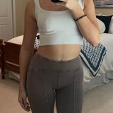 Urban Outfitters Brown flare leggings  Photo 0