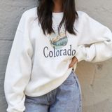 Princess Polly oversized Aspen Colorado sweatshirt Photo 0