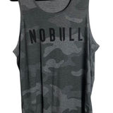 Nobull  Women's Size Large Muscle Tank Grey Camo Casual Active Gym Athleisure Photo 0
