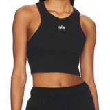 Alo Yoga Alo Aspire Yoga Tank Black Photo 0