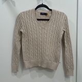 Polo ralph lauren women vneck cable knit sweater Photo 0