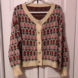 SheIn Floral button up sweater Photo 0