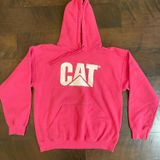 Caterpillar Pink cat hoodie Photo 0