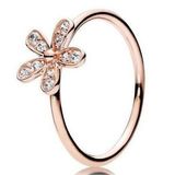 Pandora Rose Gold Daisy Ring Photo 0