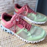 Rock Rose On Running Cloudflow 2.0 Mesh  Road-Running Sneakers Women’s Size 10 Photo 0