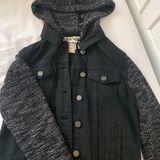 Garage Black Denim Jacket Photo 0