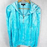 Generation Love  Primrose Hoodie Scuba Top Blue Size Small Photo 0